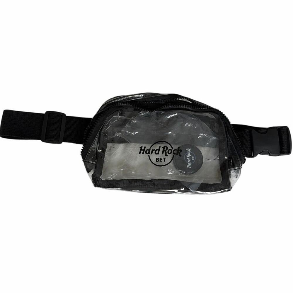 Hardrock clear belt bag NEW NWT